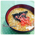 ＢＵＴＴＯＮ3's cooksnap of when they made ＊とろりん♪のりたまらーめん＊.
