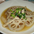 tai phong's cooksnap of when they made 蓮根と玉ねぎの味噌そぼろ煮.