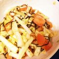 ひい（＾ν＾）'s cooksnap of when they made 白菜とトマトの塩昆布サラダ.