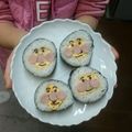 sousawa's cooksnap of when they made ☆アンパンマンの巻き寿司☆.