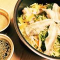 夏女旅娘's cooksnap of when they made 豚バラとたっぷり野菜の蒸し鍋.