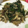 まぷーす's cooksnap of when they made きのことほうれん草のアンチョビ炒め.