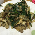 まぷーす's cooksnap of when they made きのことほうれん草のアンチョビ炒め.