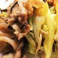 hakobetet's cooksnap of when they made キャベツとベーコンの塩昆布炒め.