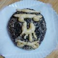 なおころピッコロ's cooksnap of when they made HMでデコ☆黒ゴマの黒豚まん(肉まん)★.