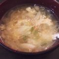 ＣＴＵ's cooksnap of when they made キャベツと卵のほんわか中華スープ.