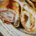 ハチ8コロ8's cooksnap of when they made 節約おかず♡ちくわと油揚げのクルクル巻き.