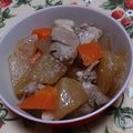 猫のミイヤ's cooksnap of when they made 圧力鍋で★大根と豚バラのこっくり煮.