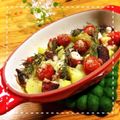 ボチボチハラハラ's cooksnap of when they made ✿じゃが芋とタコのローズマリー焼き✿.