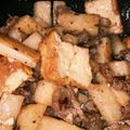 のり花's cooksnap of when they made 牛肉と長芋のわさび醤油炒め☆.