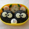 kachimachi's cooksnap of when they made まっくろくろすけ（刻み海苔で）.