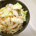 Jaye's cooksnap of when they made レタスのキムチサラダ.
