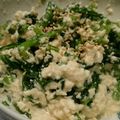さくら雪山's cooksnap of when they made 春菊の白和え〜五色ゴマがけ〜.