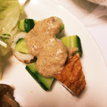 ☆micham☆'s cooksnap of when they made 旨！キュウリとちくわのピリ辛ゴママヨ和え.