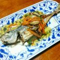 まぐゆ's cooksnap of when they made 生姜ポカポカアジの和風あんかけ.