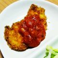 rirua's cooksnap of when they made 節約！ヘルシーミラノ風チキンカツレツ.