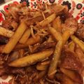 あかにゃん！'s cooksnap of when they made 豚肉とじゃがいもの甘辛炒め.