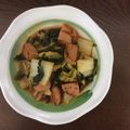 Oramura's cooksnap of when they made おさかなのソーセージでケチャップ炒め.