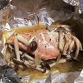 チェビス's cooksnap of when they made トースターで！鮭のホイル焼き.