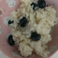 ゆずゼリー♪'s cooksnap of when they made 黒豆煮のおこわ♪.