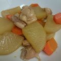 w_moon's cooksnap of when they made めんつゆで簡単鶏大根.