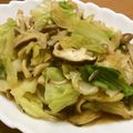 ケーニヒスベルク's cooksnap of when they made キャベツとキノコの中華和え.