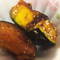LuckyBerry's cooksnap of when they made 甘辛☆ゴマかぼちゃ.