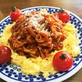 YUKIKI☆'s cooksnap of when they made ナポリタンな切り干し大根onふわふわ卵♪.