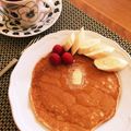 yoshikoro7's cooksnap of when they made 全粒粉、豆乳で＊素朴なパンケーキ.