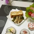 berry_a's cooksnap of when they made 栃尾の油揚げの葱味噌挟み焼き.