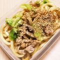 ＊yonyon＊'s cooksnap of when they made 麺つゆで簡単♡焼きうどん弁当.