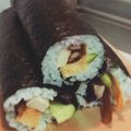 しまポｯポ's cooksnap of when they made 高野豆腐でしっとり7色恵方巻き☆.