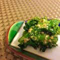 yummy♡'s cooksnap of when they made なばな・菜の花の胡麻味噌辛子和え。.