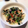 こうまさmam's cooksnap of when they made ■糖質制限小松菜ともやしの磯香あえ給食風.