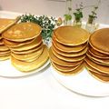 くぅ＆ひめ's cooksnap of when they made ホットケーキ（備忘録用）.