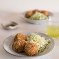 spark555's cooksnap of when they made 簡単おいしい☆里芋の牛肉入り一口コロッケ.