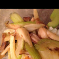 ろばときマミー's cooksnap of when they made きのことセロリの中華味噌炒め.