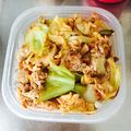genoui's cooksnap of when they made 豚肉とキャベツの花山椒炒め.