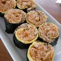 さっちゃん←元こ茄子's cooksnap of when they made ♪ オム ♪ 海苔巻き.