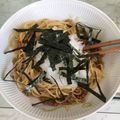 takoyuma's cooksnap of when they made 簡単パスタ。大根下ろし納豆パスタ☆.