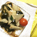 みぃーーみ☆'s cooksnap of when they made ♡たけのことワカメの辛子和え.