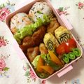 ふなここ's cooksnap of when they made お弁当用しめじとパプリカのカレー醤油和え.