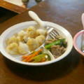 そめはる's cooksnap of when they made ゴボウと小松菜のひき肉炒め☆.