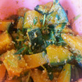そめはる's cooksnap of when they made かぼちゃと豆苗の胡麻和え.