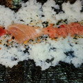 あみ1011's cooksnap of when they made ✿海鮮❀恵方巻き（太巻き）✿.