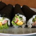 ★はなはなみ★'s cooksnap of when they made ノンノン風☆サラダ巻き（工程写真つき）.
