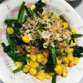 にきてぃー's cooksnap of when they made ほうれん草とコーンの和風バターソテー.