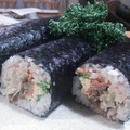 ☆olive11☆'s cooksnap of when they made お肉で！恵方巻・太巻・巻き寿司を作ろう♪.