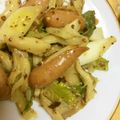ESPERANSA's cooksnap of when they made エリンギ&白ネギウインナーマスタード和え.