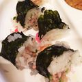 hanaaqua's cooksnap of when they made 簡単♪離乳食後期〜 海苔巻(恵方巻).